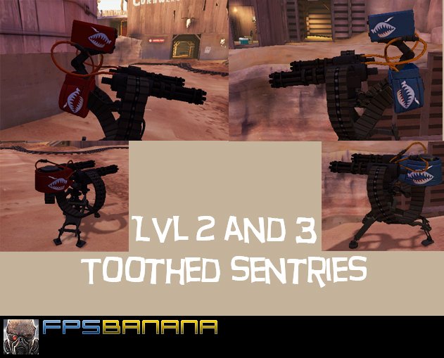 lvl 2 and 3 toothed sentries