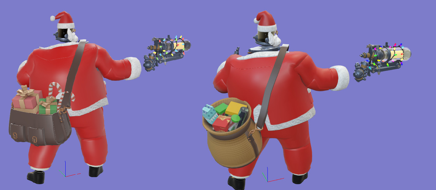 Santa Dynamo Festive Skin screenshot