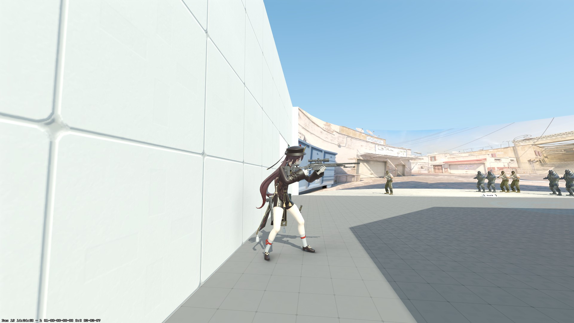 Hu Tao Player Model Mod for Counter-Strike 2 | CS2 Mods