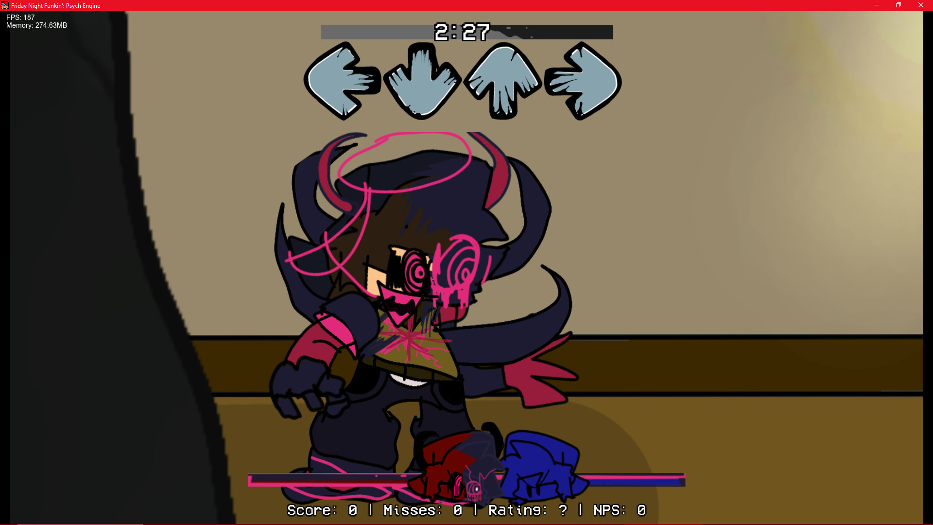 FNF: Corruption Teo's weekness (leo demo build)