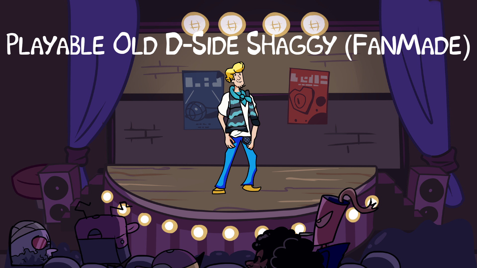 Playable Old D-Side Shaggy (FanMade) + FLA
