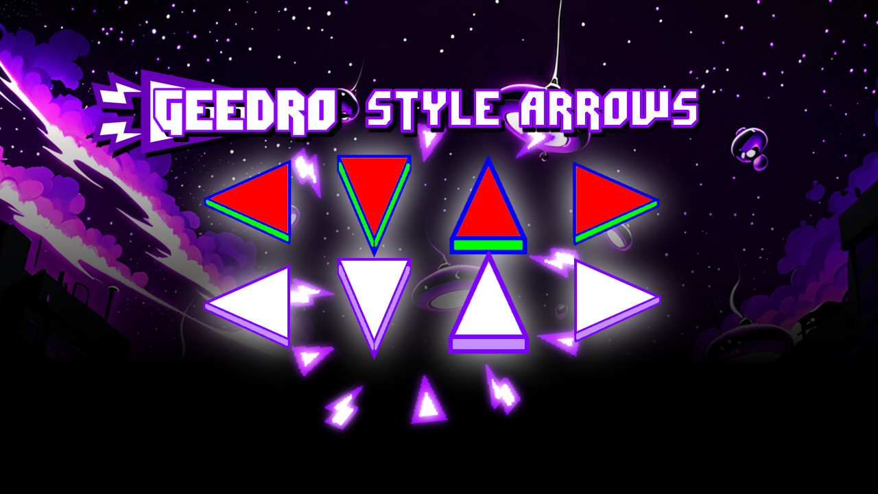 GEEDRO Style Arrows(Psych Engine + V-Slice)