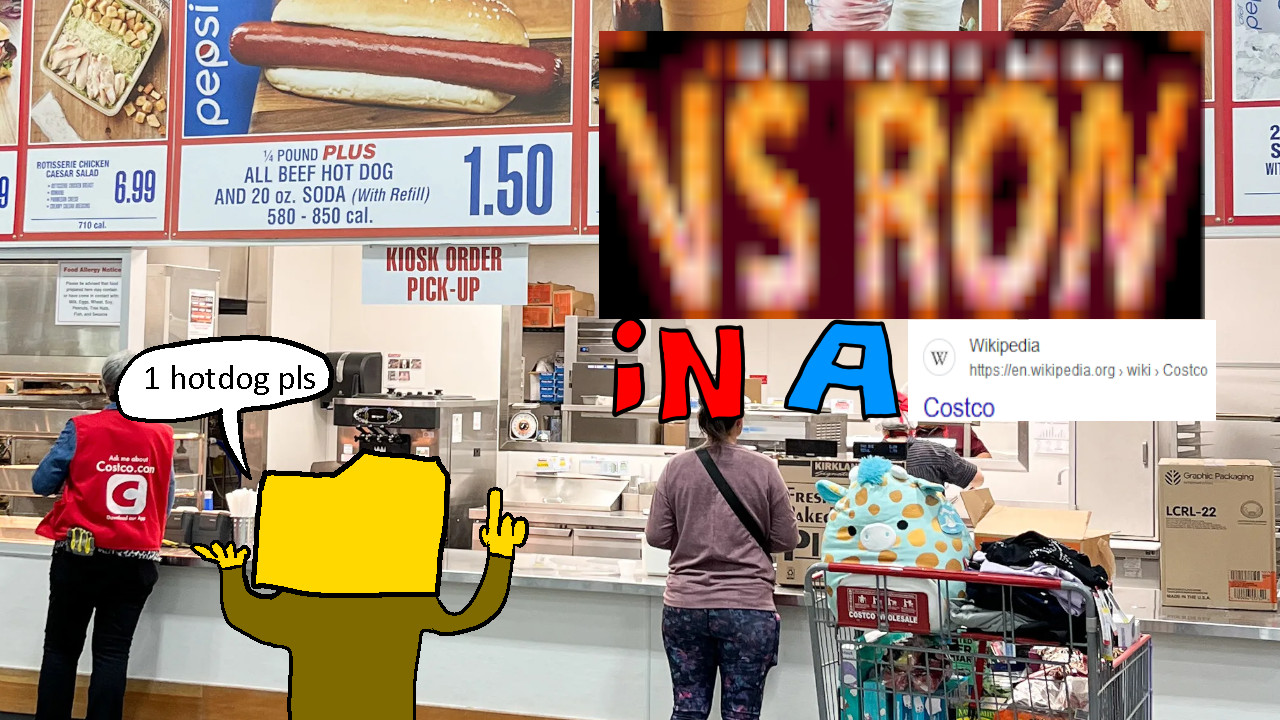 vs ron in a costco