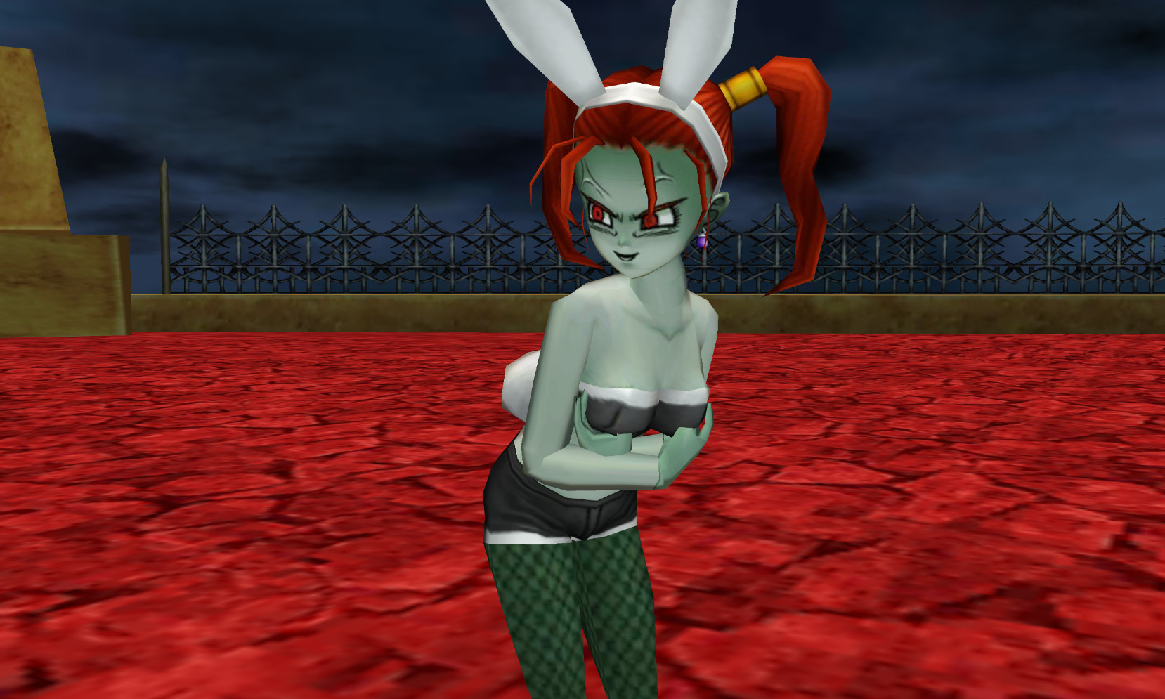 Playable Evil Jessica Mod for Dragon Quest VIII (3DS) DQ8