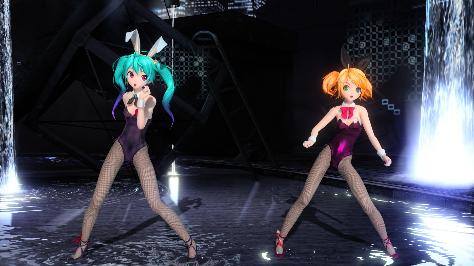 Starry Bunny Module Pack Mod For Hatsune Miku Project DIVA Mega Mix Starry bunny module pack mod for hatsune miku project diva mega mix