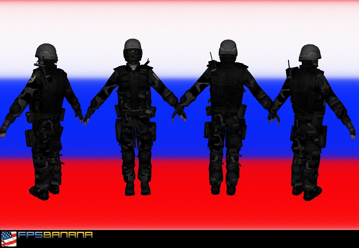 Russian spepsnaz V2 Mod for Counter-Strike: Source | CS:S Mods