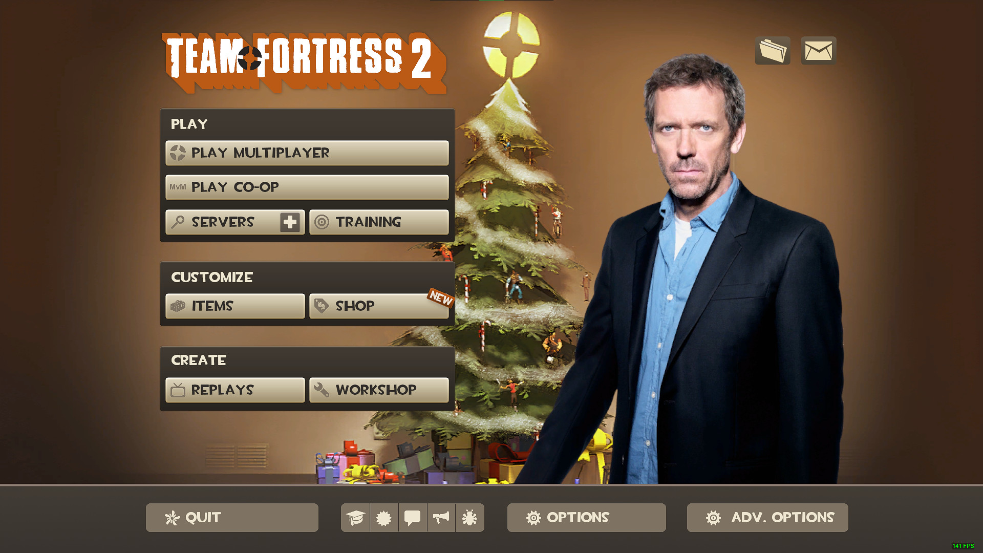 Dr. House Main Menu Portrait (replacement)