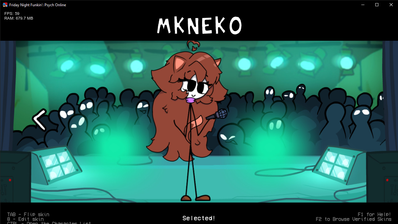 Minaki Neko Playable (Psych Online)