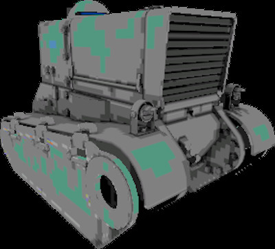 Low Quality MVM Tank Model