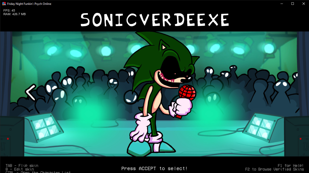 Sonicverde.exe Playable (Psych Online)