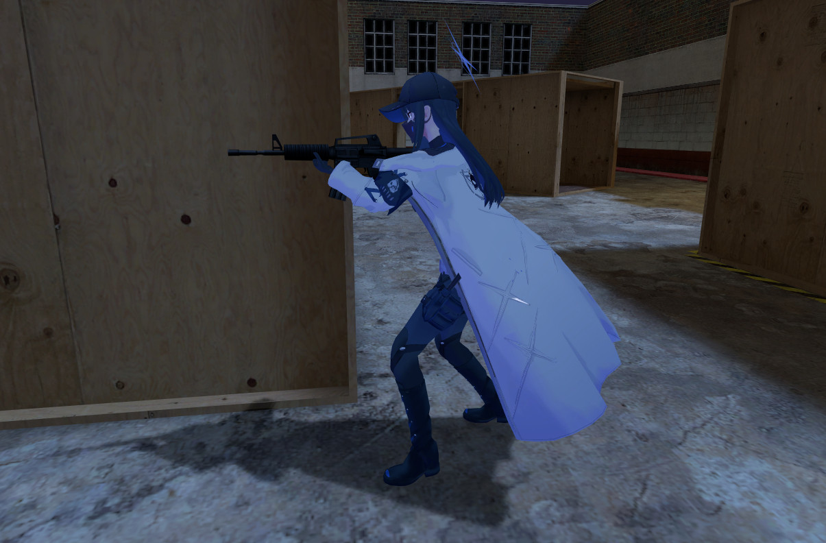 blue archive saori Mod for Counter-Strike: Source | CS:S Mods