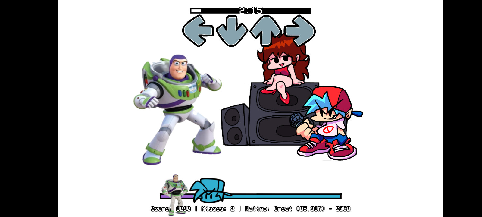 FNF Mod I am the real Buzz Lightyear-