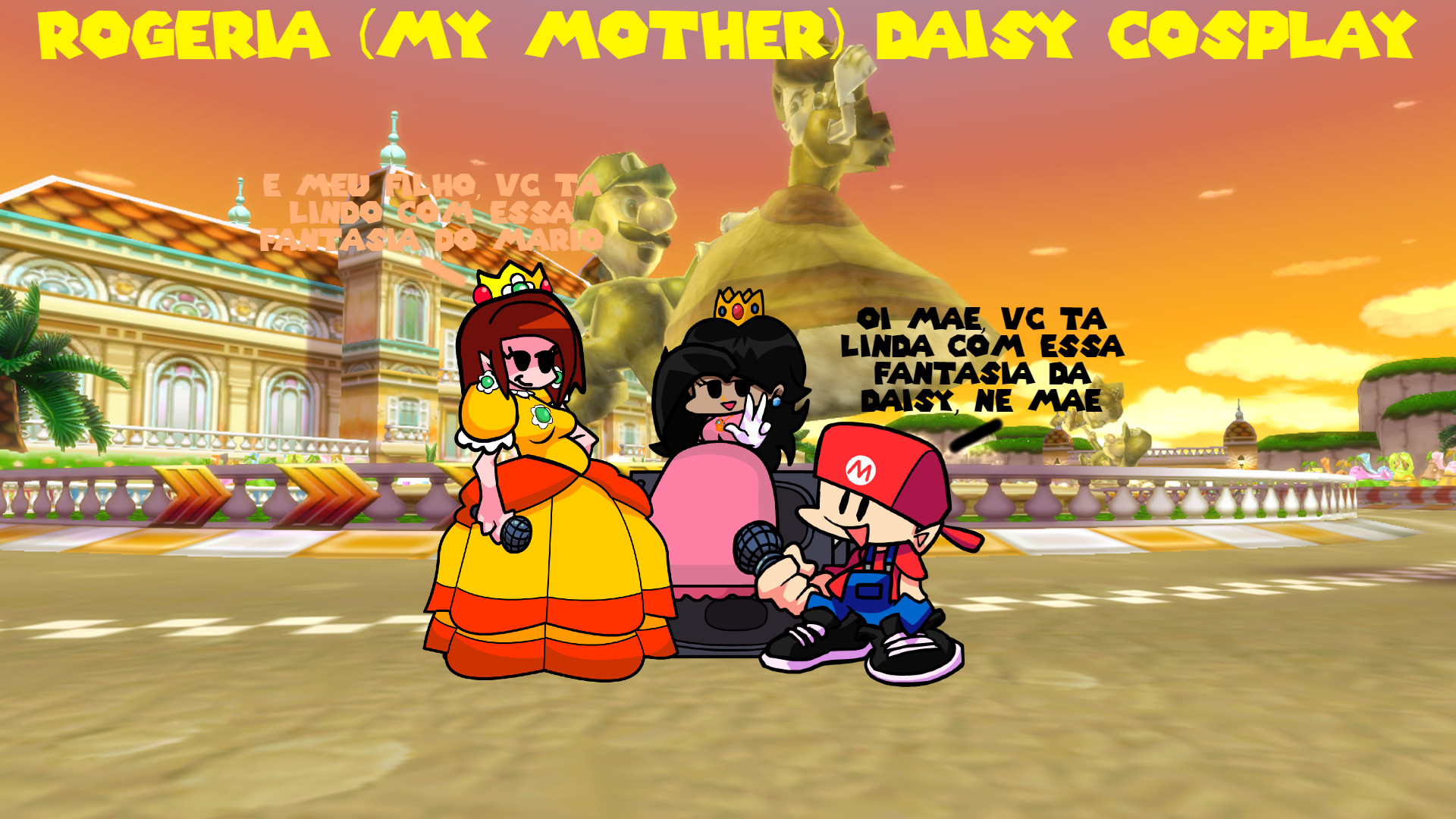 Rogeria (My Mother) Daisy Cosplay + FLA