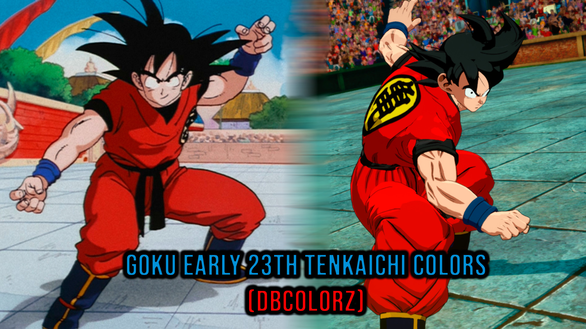 Goku Early 23th Tenkaichi Colors(DBColorz) Mod for Dragon Ball ...