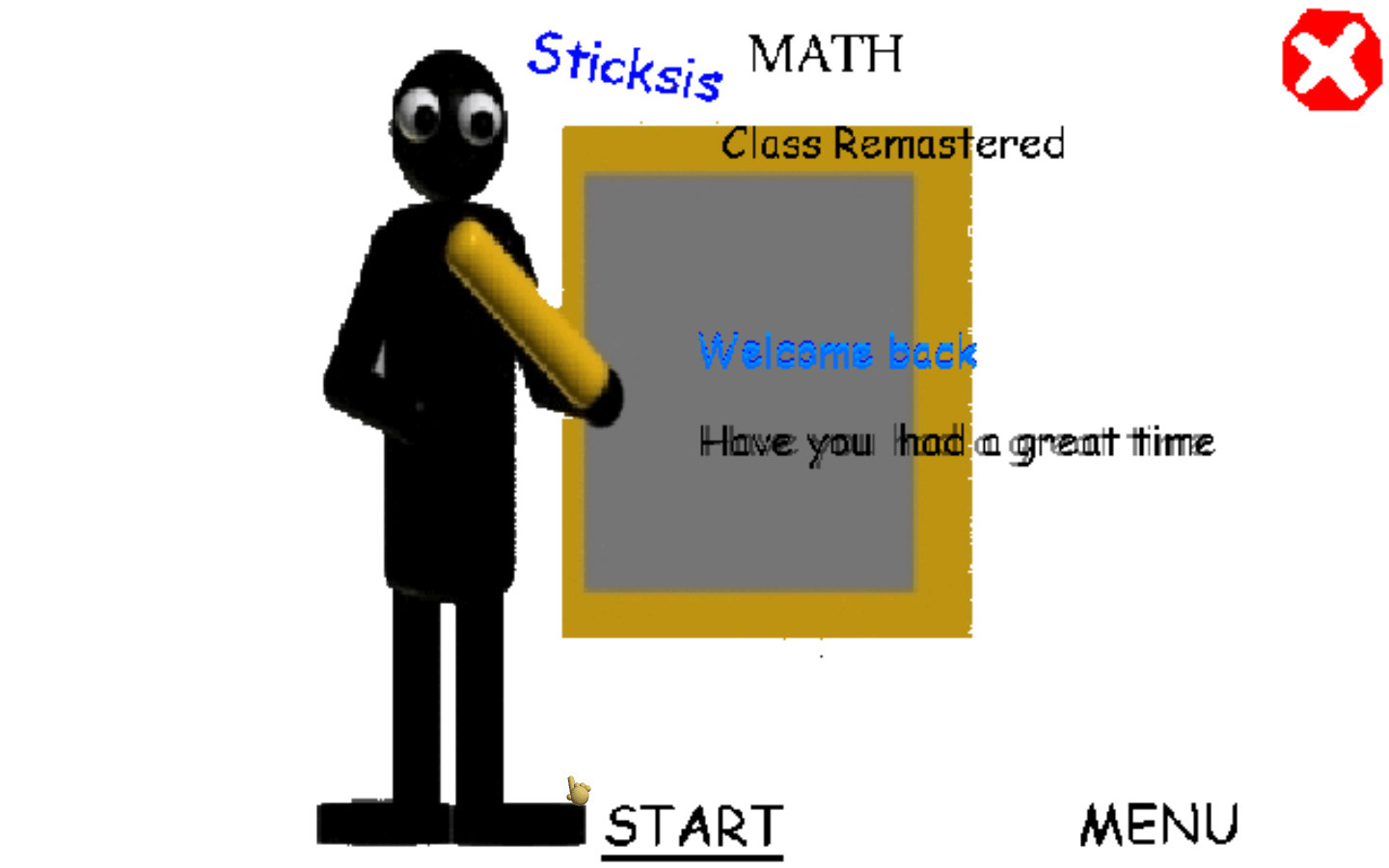 Sticksis math class remastered mod for baldi s basics baldi mods
