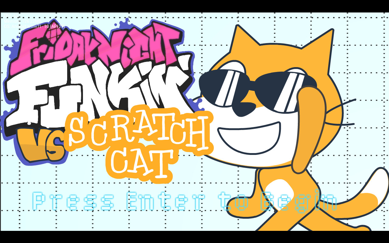 Vs Scratch Cat but DamienOplayzYT sings it