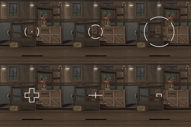 Default VTF Crosshairs Remade
