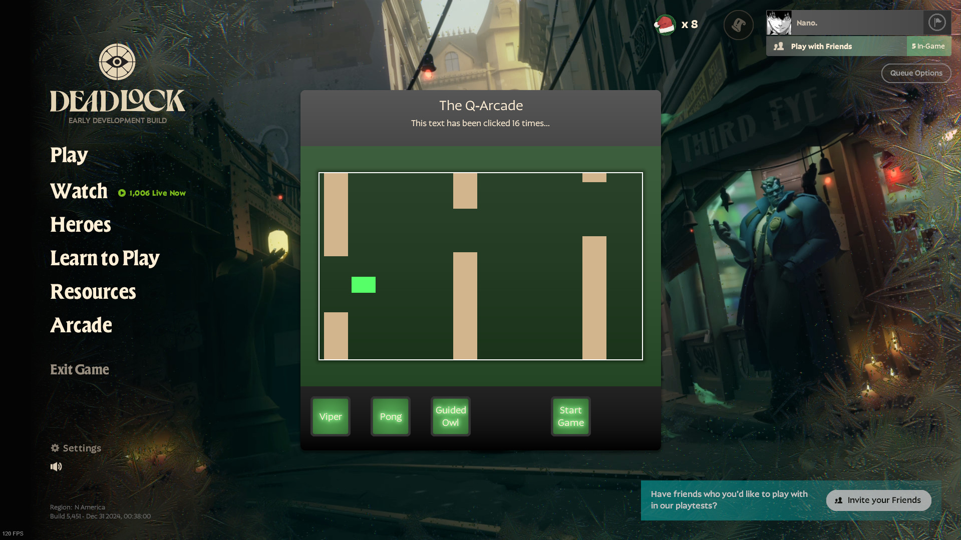 Deadlock Arcade screenshot