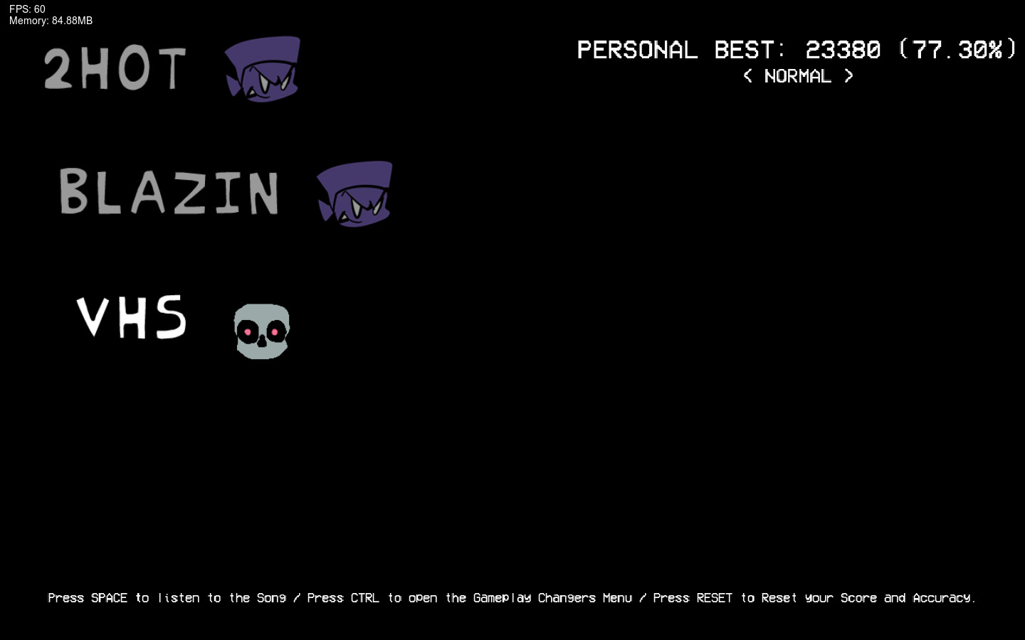 Vs VHS sans (WARNING in desc)
