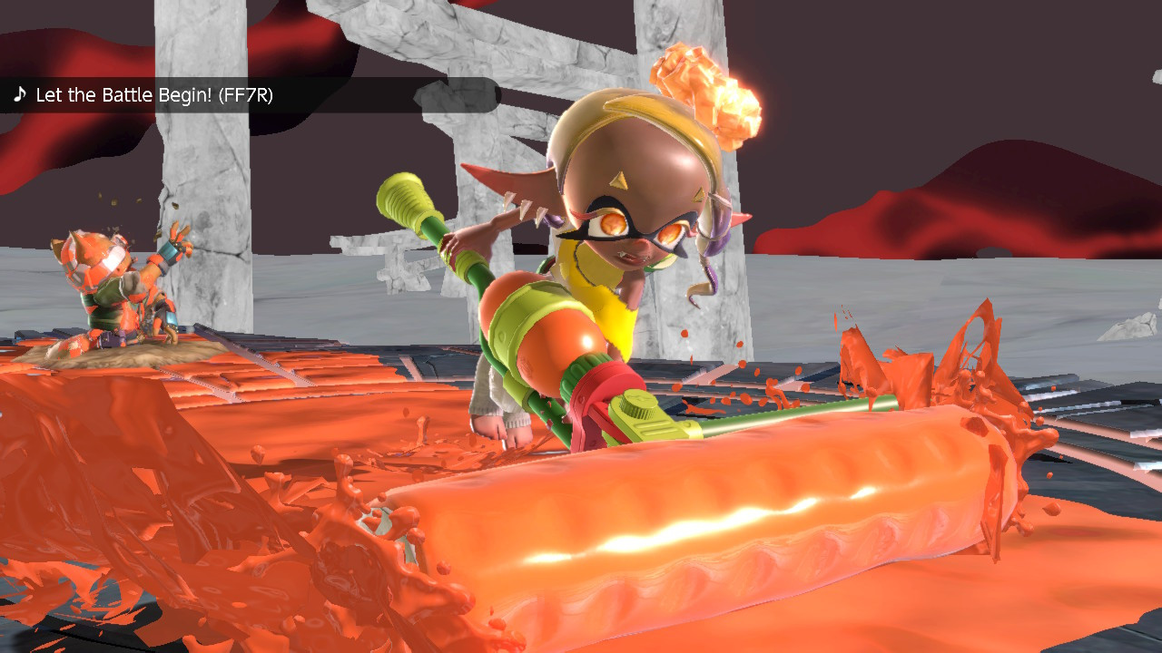 Shiver and Frye from Splatoon over Inkling Mod for Super Smash Bros ...