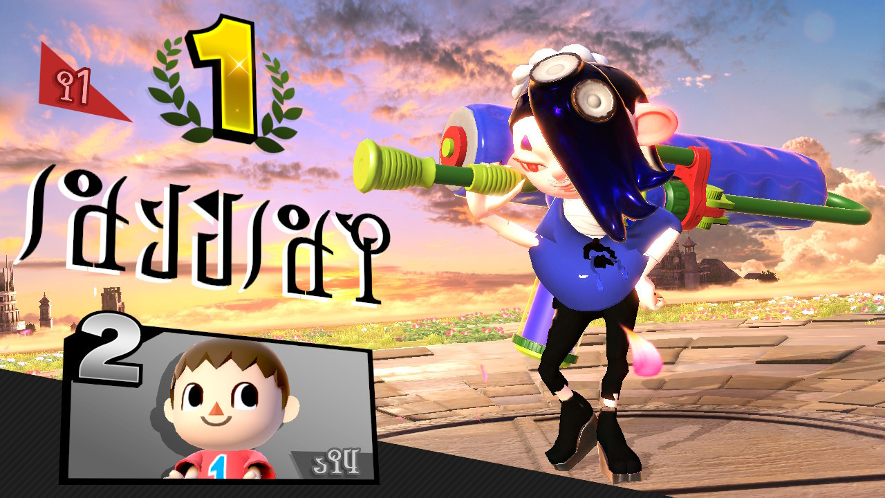 Shiver and Frye from Splatoon over Inkling Mod for Super Smash Bros ...