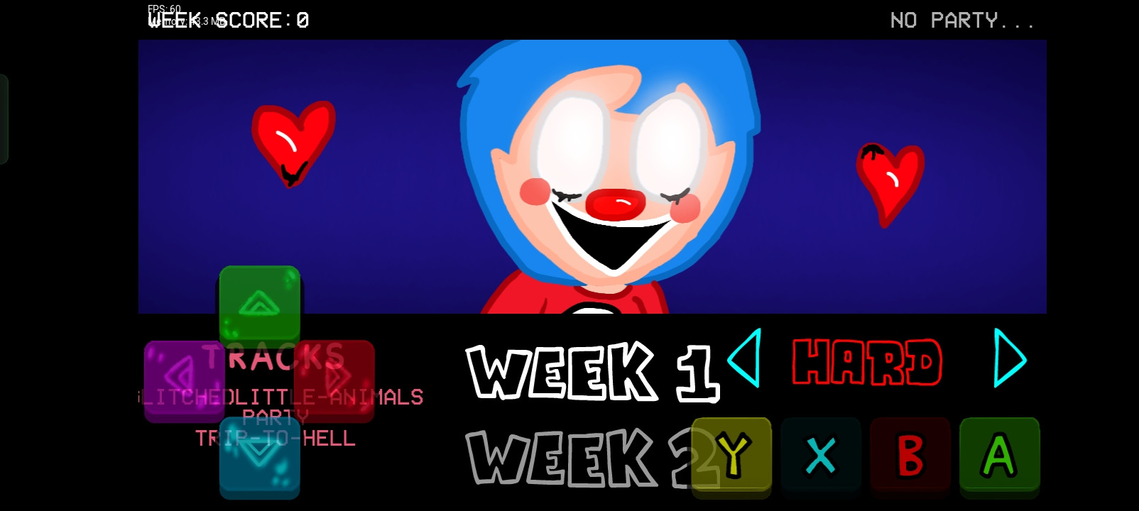 FNF GLITCHED OVERLOAD UPDATE 2.0