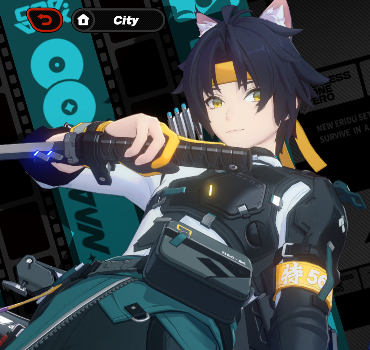 Catboy Harumasa Retouch Mod for Zenless Zone Zero | ZZZ Mods