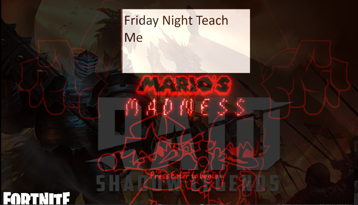 Mario Madness V1 but i ruined it