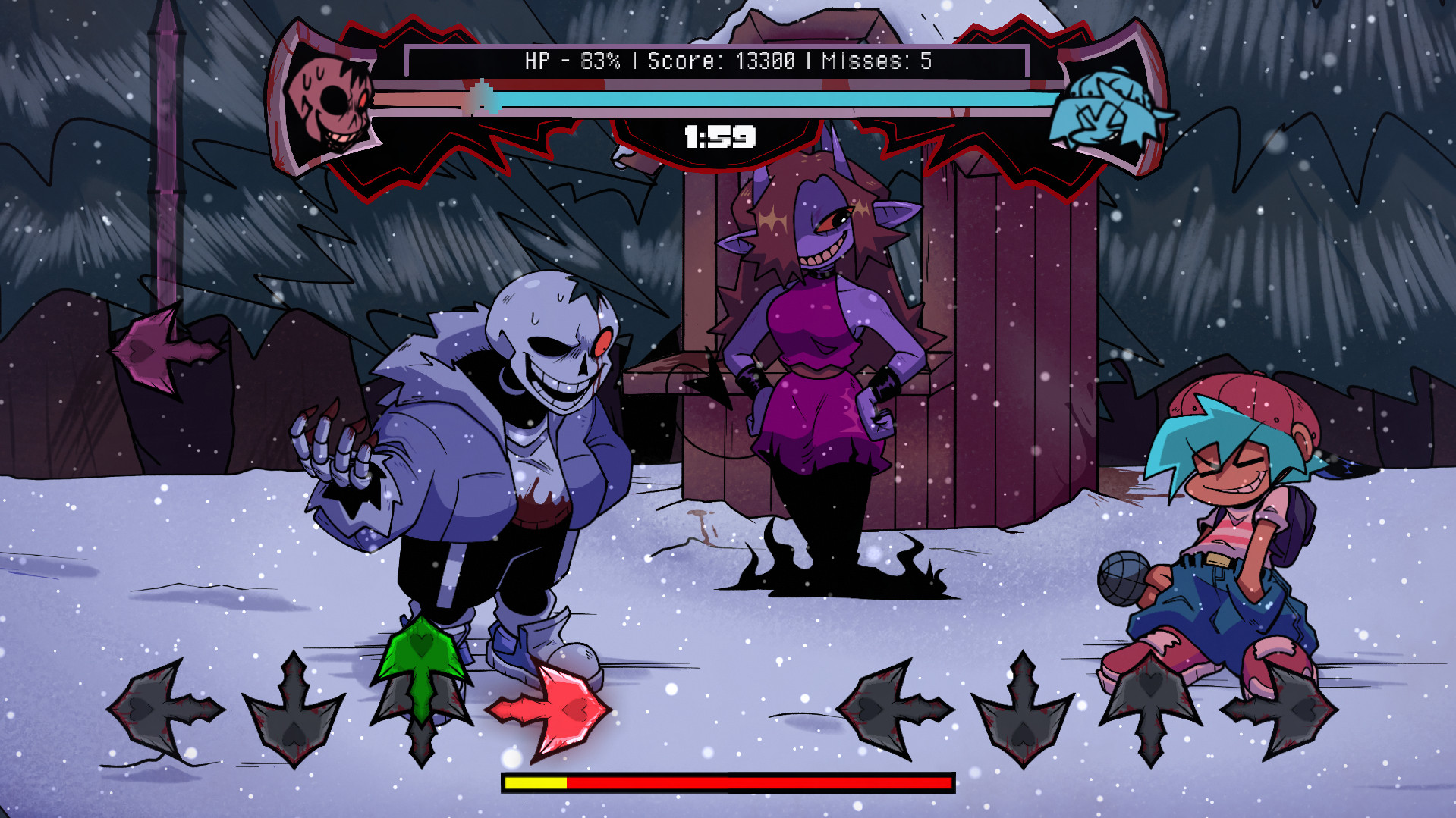 [FNF] Horrortale Infernal Harmony (DEMO) Mod for Friday Night Funkin ...