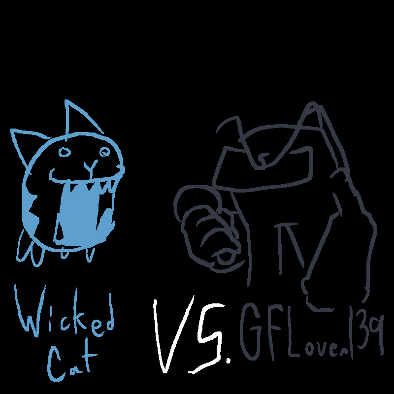 FRIDAY NIGHT FUNKIN':WICKED CAT VS GFLOVER