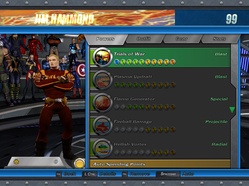 Jim Hammond Human Torch (Marvel Comics) Mod for Marvel: Ultimate ...