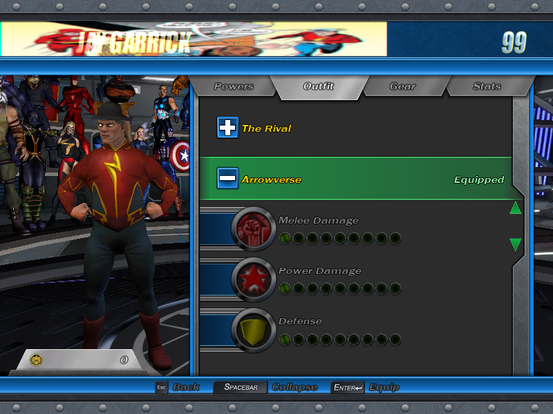 Flash (Jay Garrick)- (DC Comics) Mod for Marvel: Ultimate Alliance ...