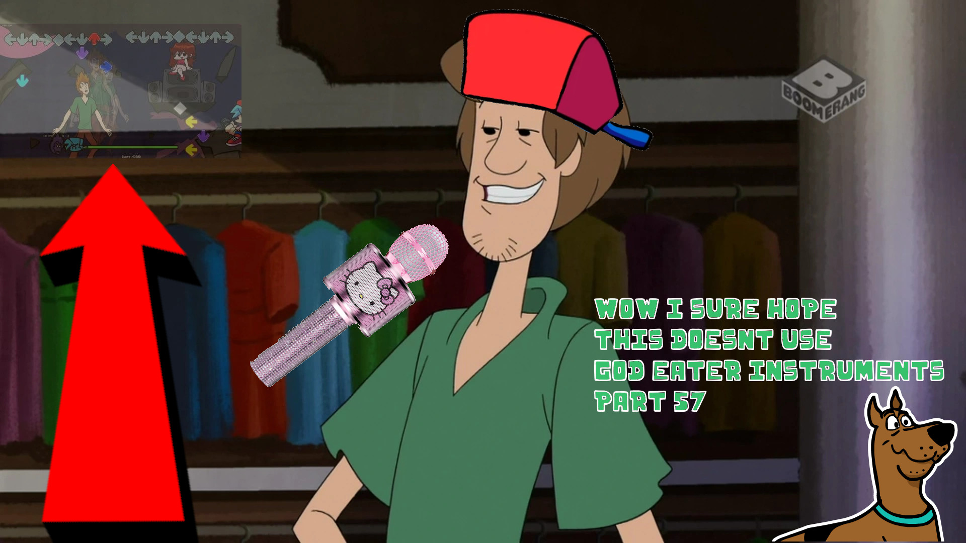 LITERALLY EVERY SHAGGY FNF FANSONG "DEMIGOD DINER"
