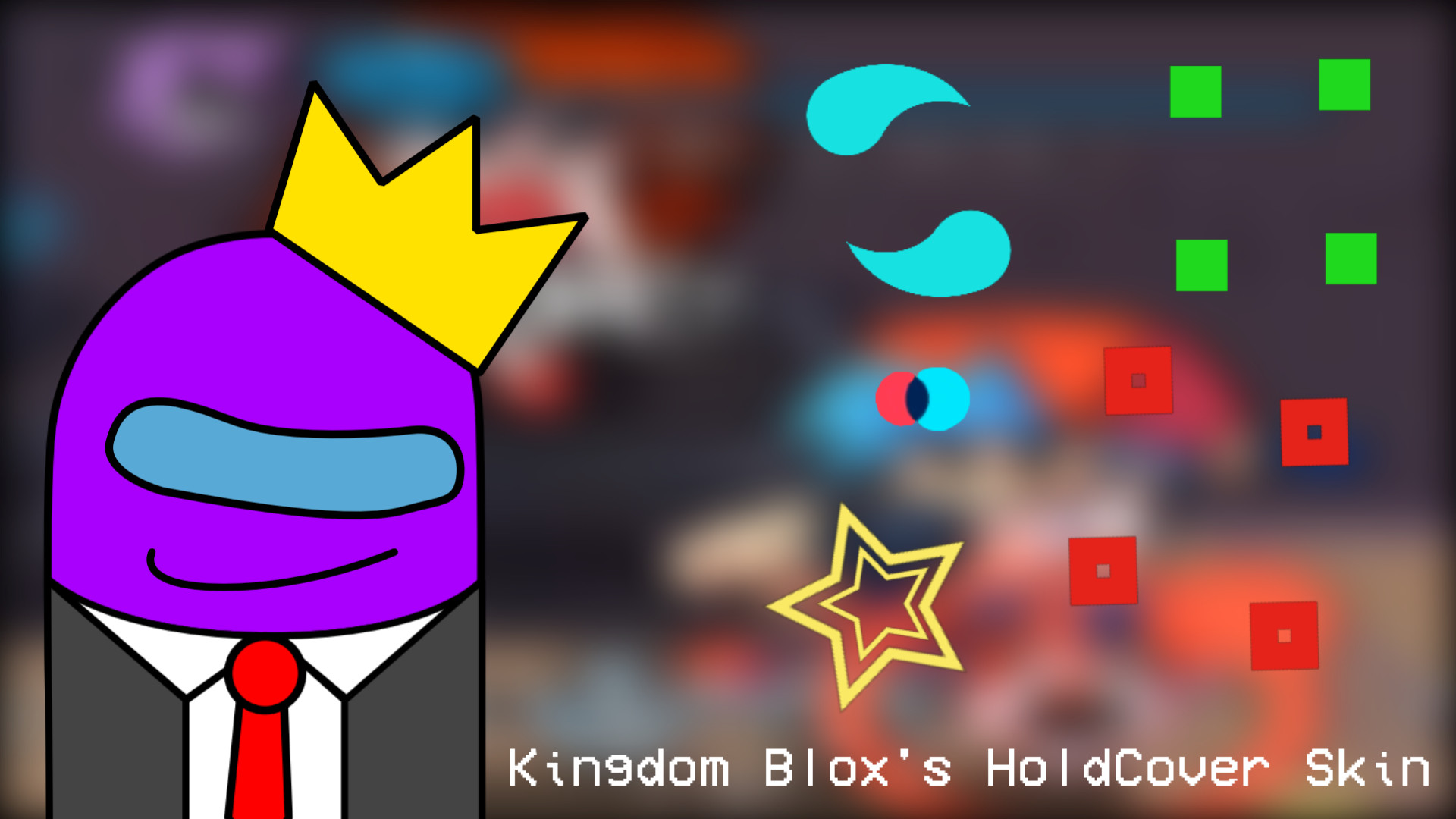 Ourple Blox's holdCover skin (small pack)