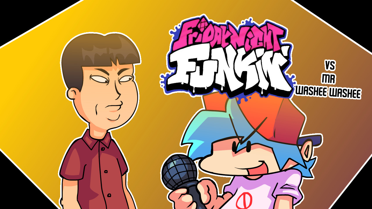 FNF Vs MR Washee Washee(joke mod idk)