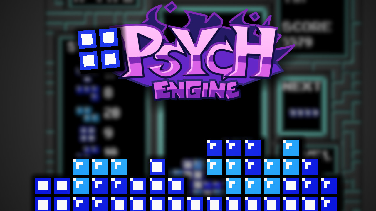 Tetris in Psych Engine