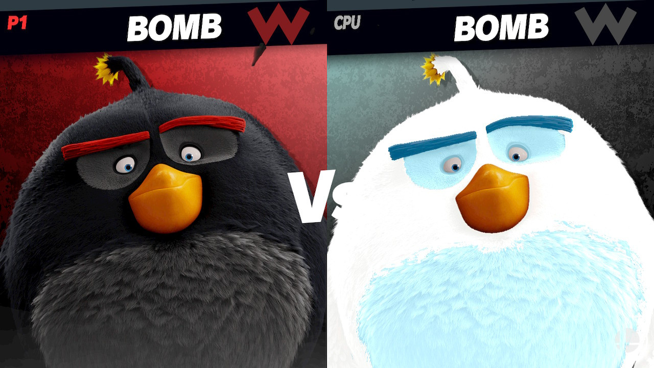 Bomb - The Angry Birds Movie Mod for Super Smash Bros. Ultimate | SSBU Mods, image size:1280x720