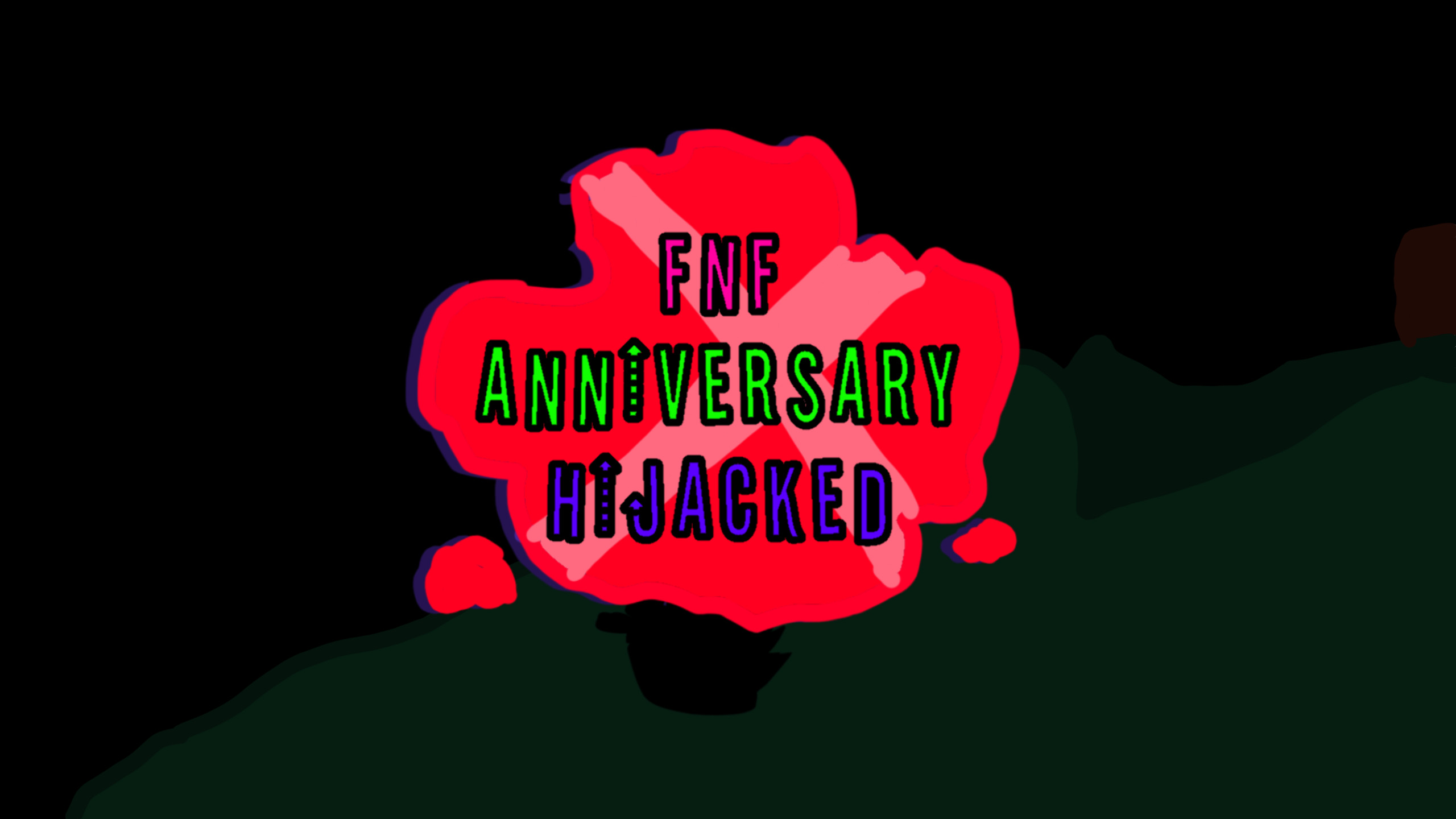 FNF MOD Anniversary hijacked Cancelled Build v1.2