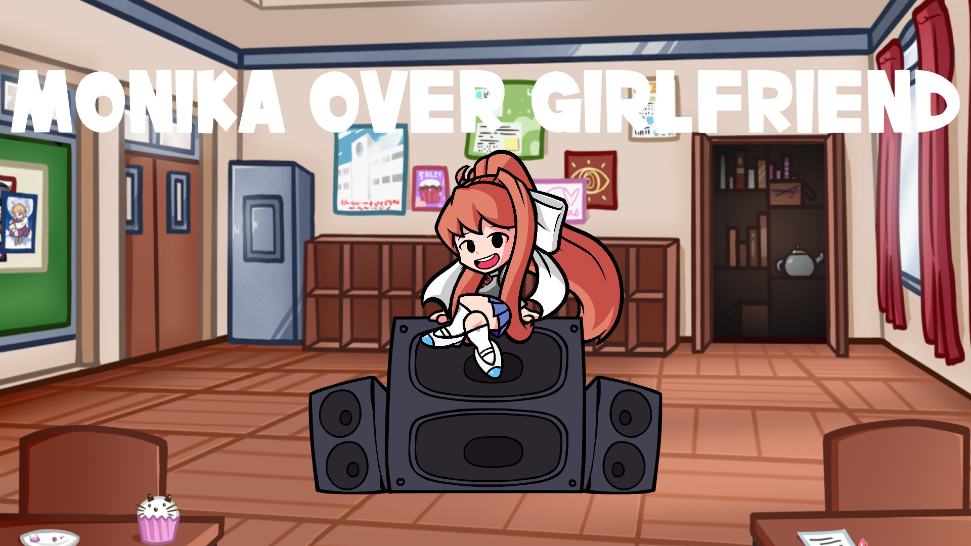 Monika over Girlfriend + FLA