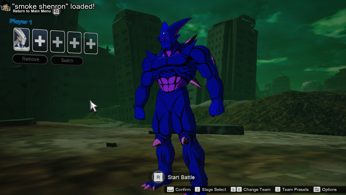 (NEW COLOR) BLACK SMOKE AND RED SHENRON Mod for Dragon Ball: Sparking ...