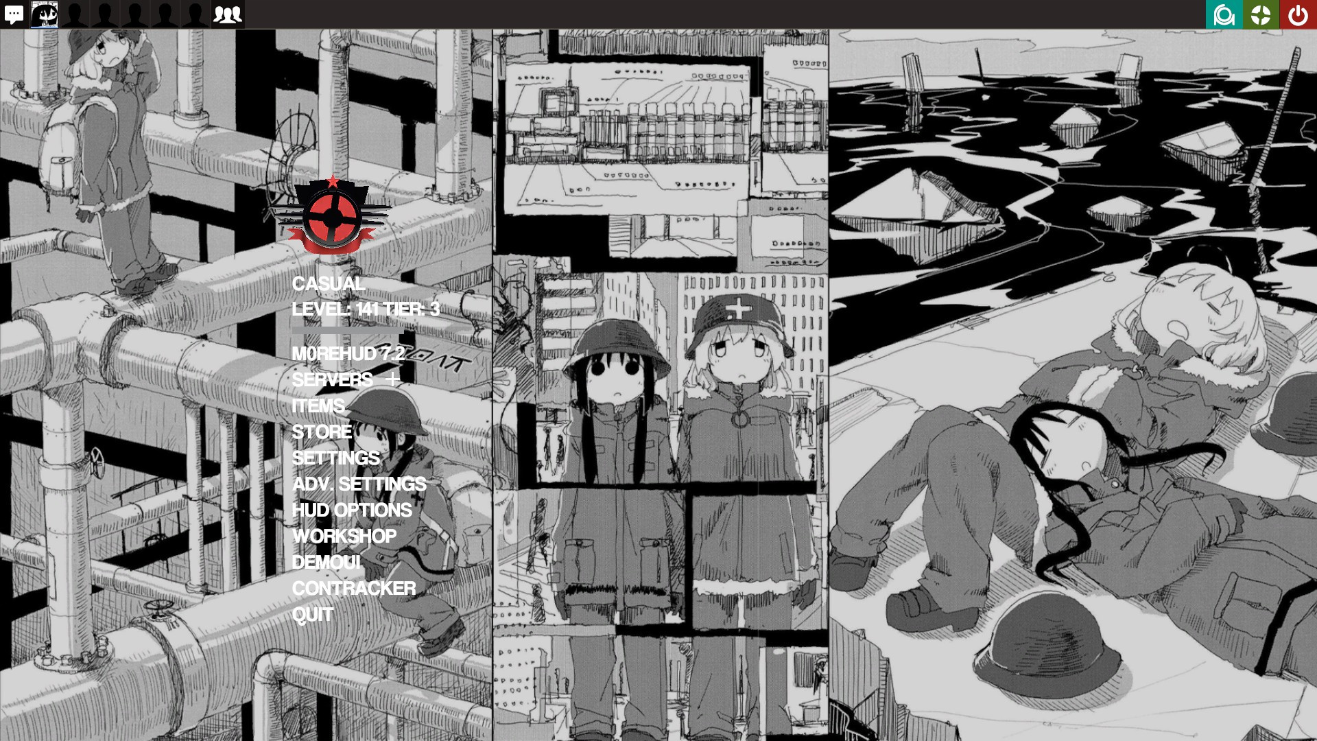 Girl's last tour menu backgrounds Mod for Team Fortress 2 | TF2 Mods