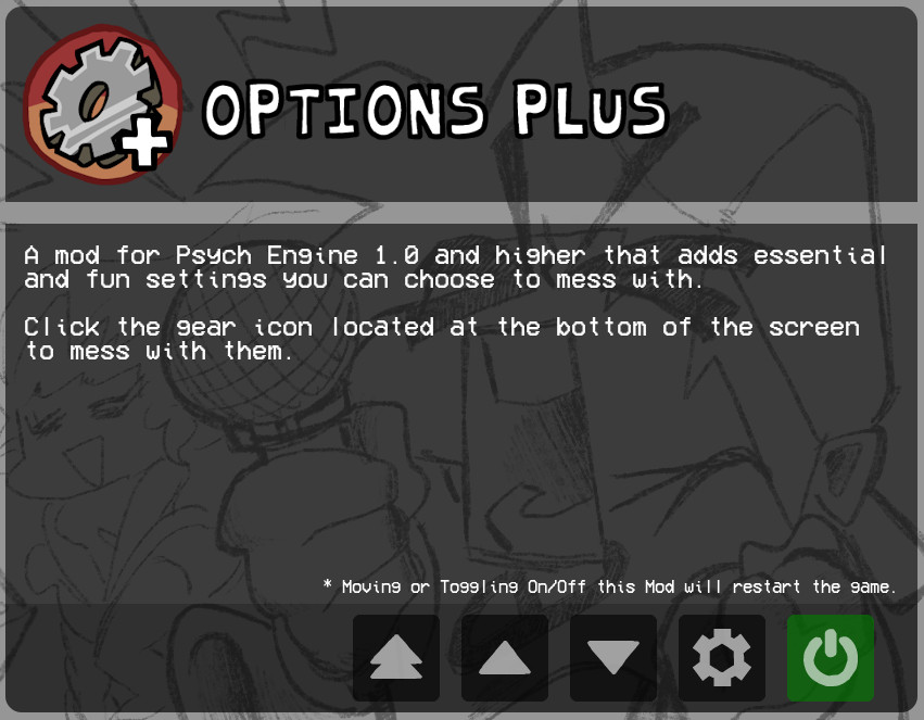 Psych Engine: Options Plus Mod for Friday Night Funkin' | FNF Mods