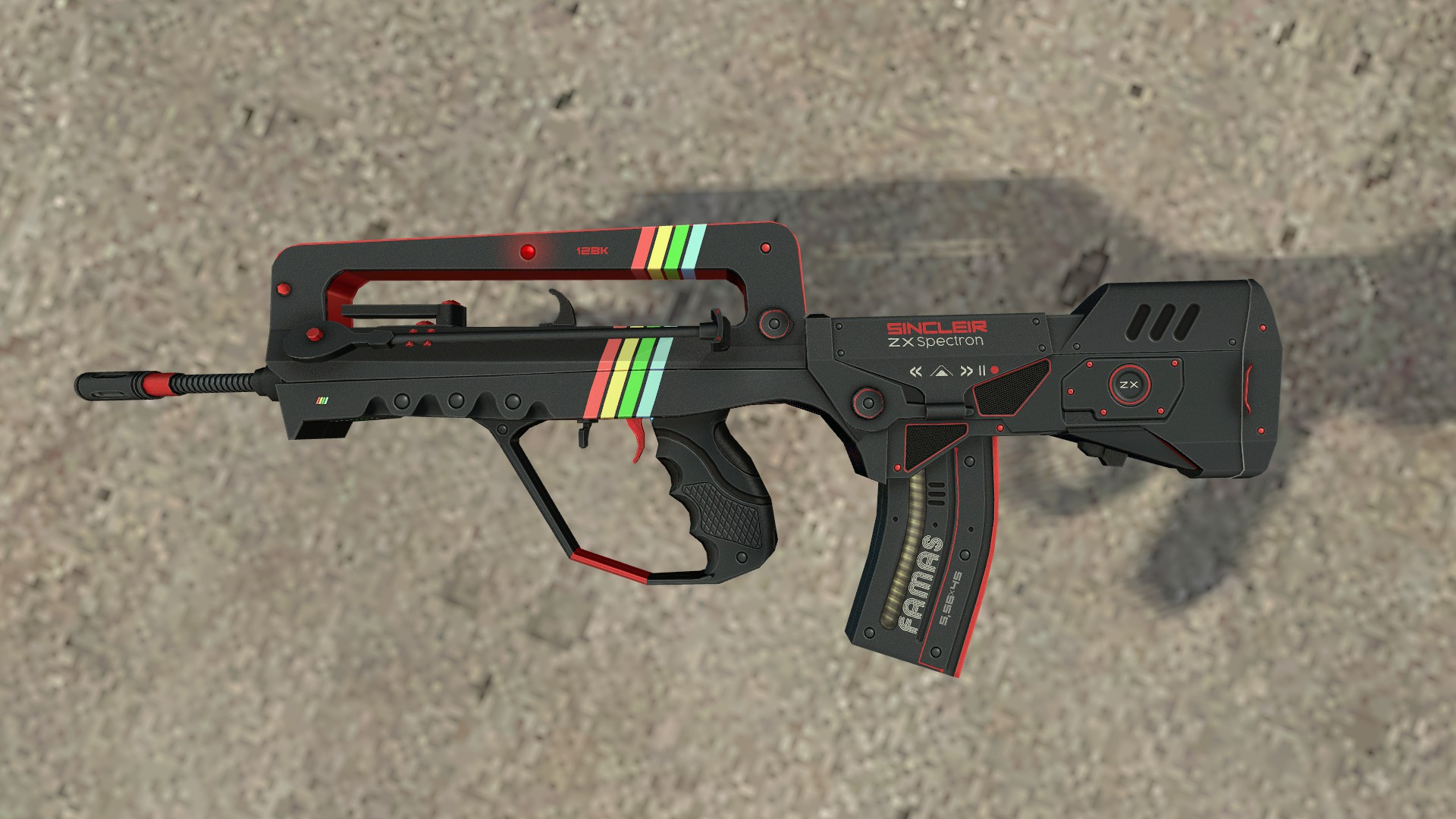 FAMAS | ZX Spectron Mod for Counter-Strike: Source | CS:S Mods