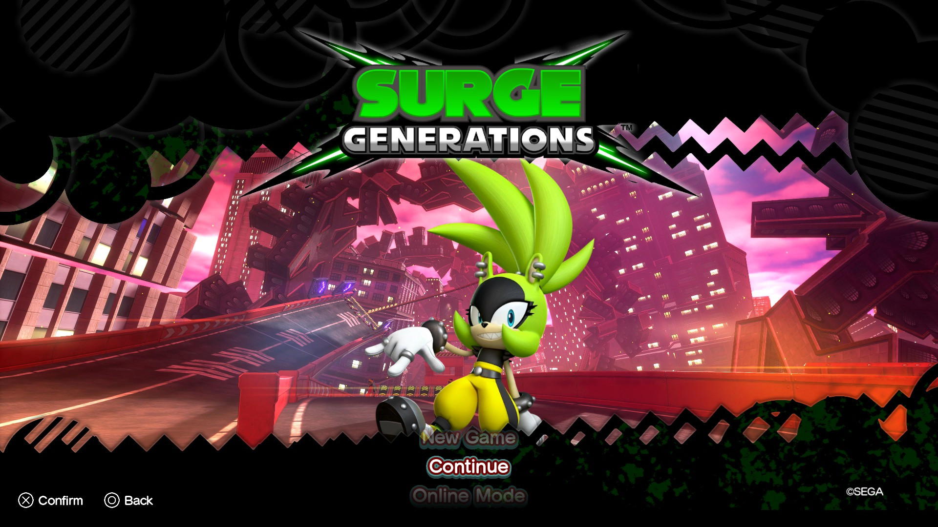 Surge the Tenrec UI Mod for Shadow Generations | SXSGShadow Mods