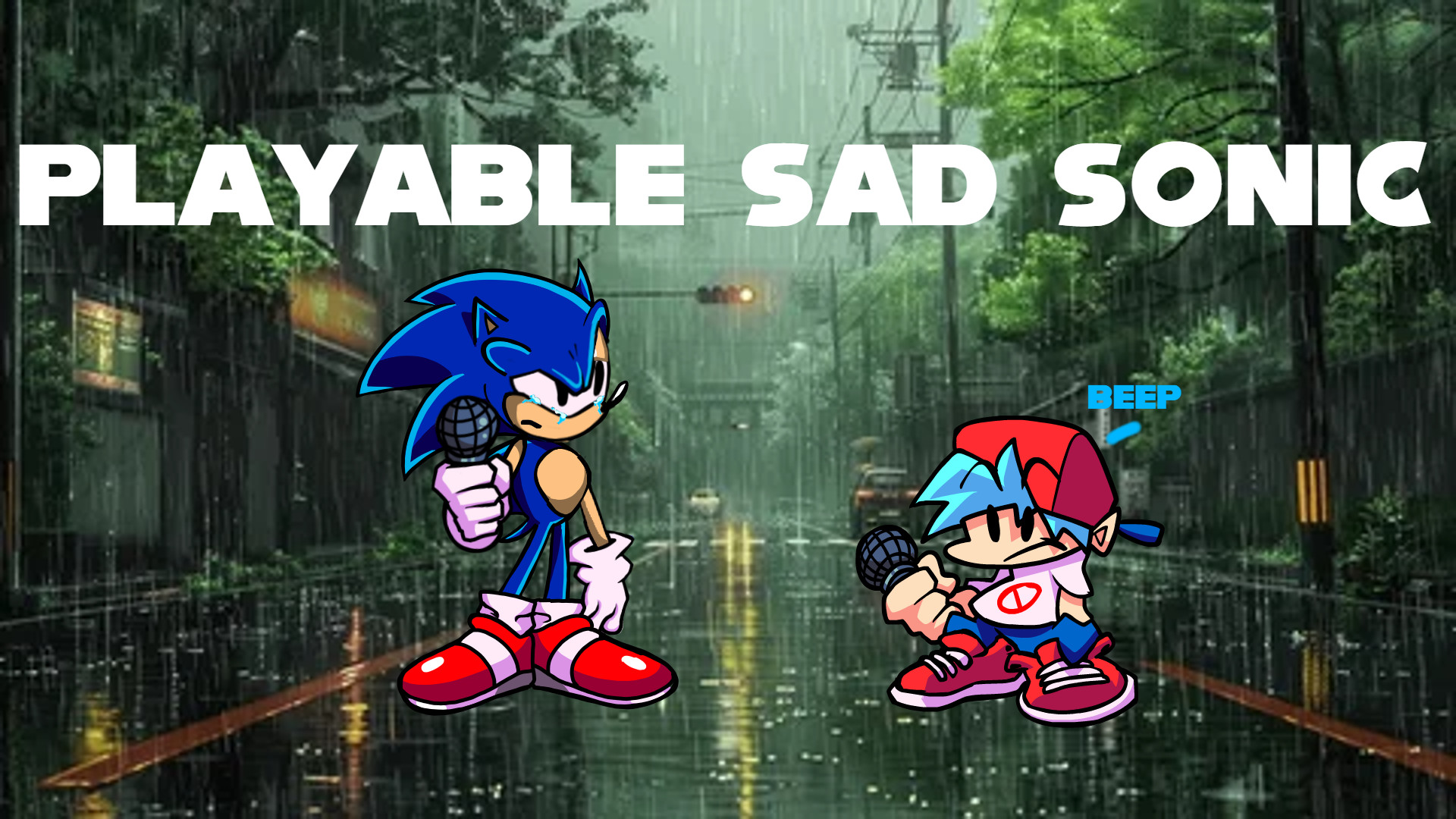 Playable Sad Sonic