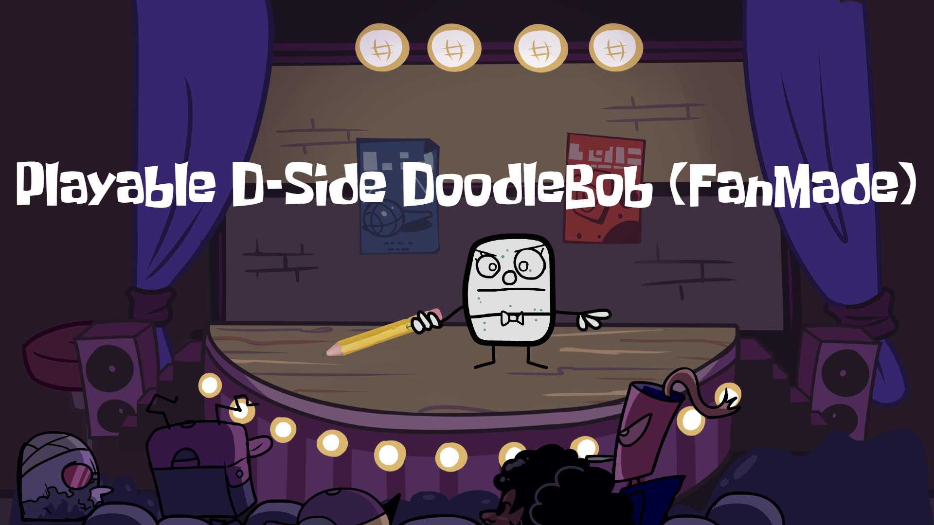 Playable D-Side DoodleBob (FanMade) + FLA