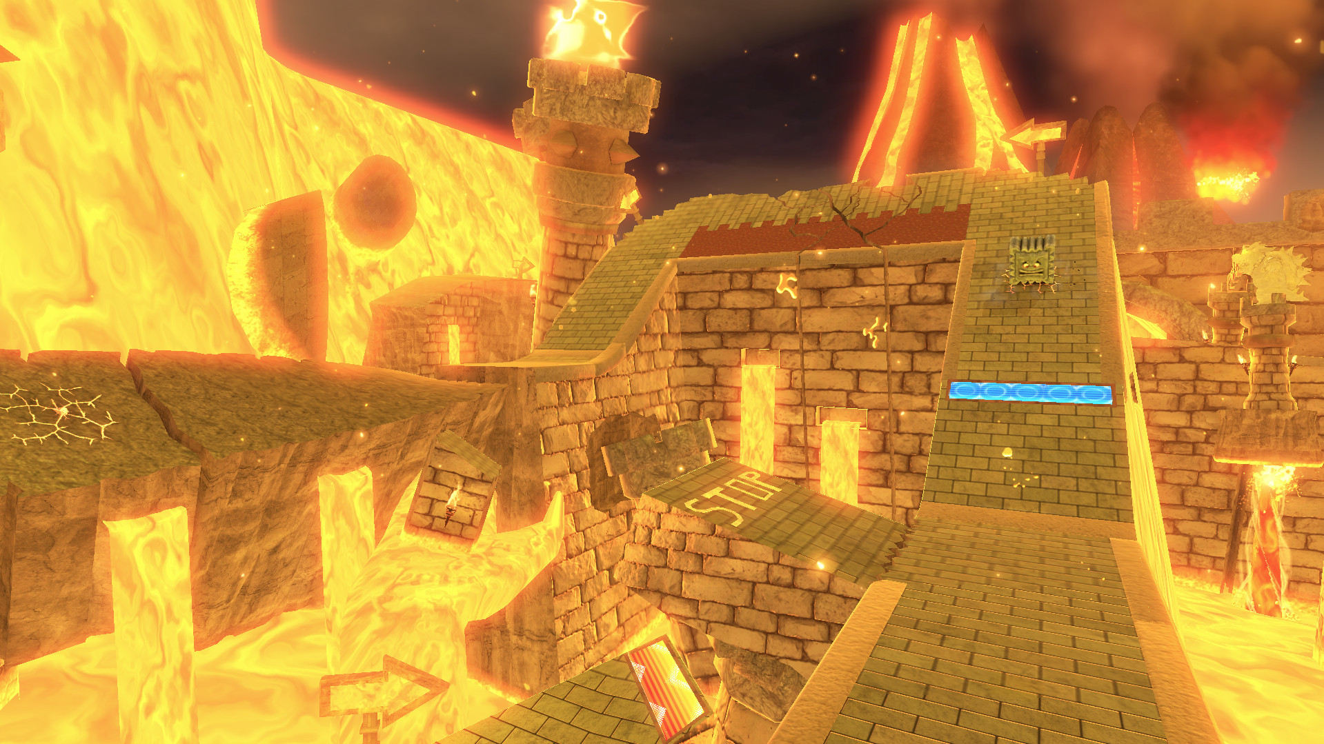 SNES Bowser's Castle 2 Mod for Mario Kart 8 Deluxe