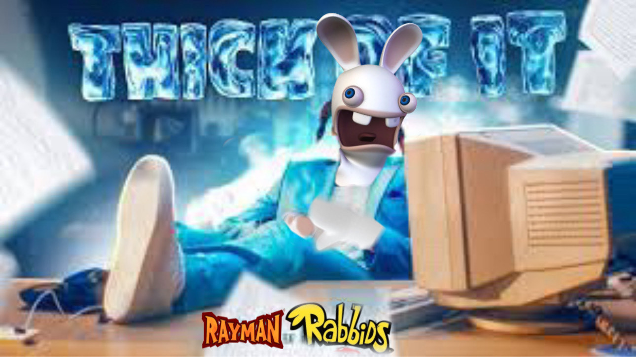 [SENSITIVE CONTENT] Thick of it Intro Mod for Rayman Raving Rabbids ...