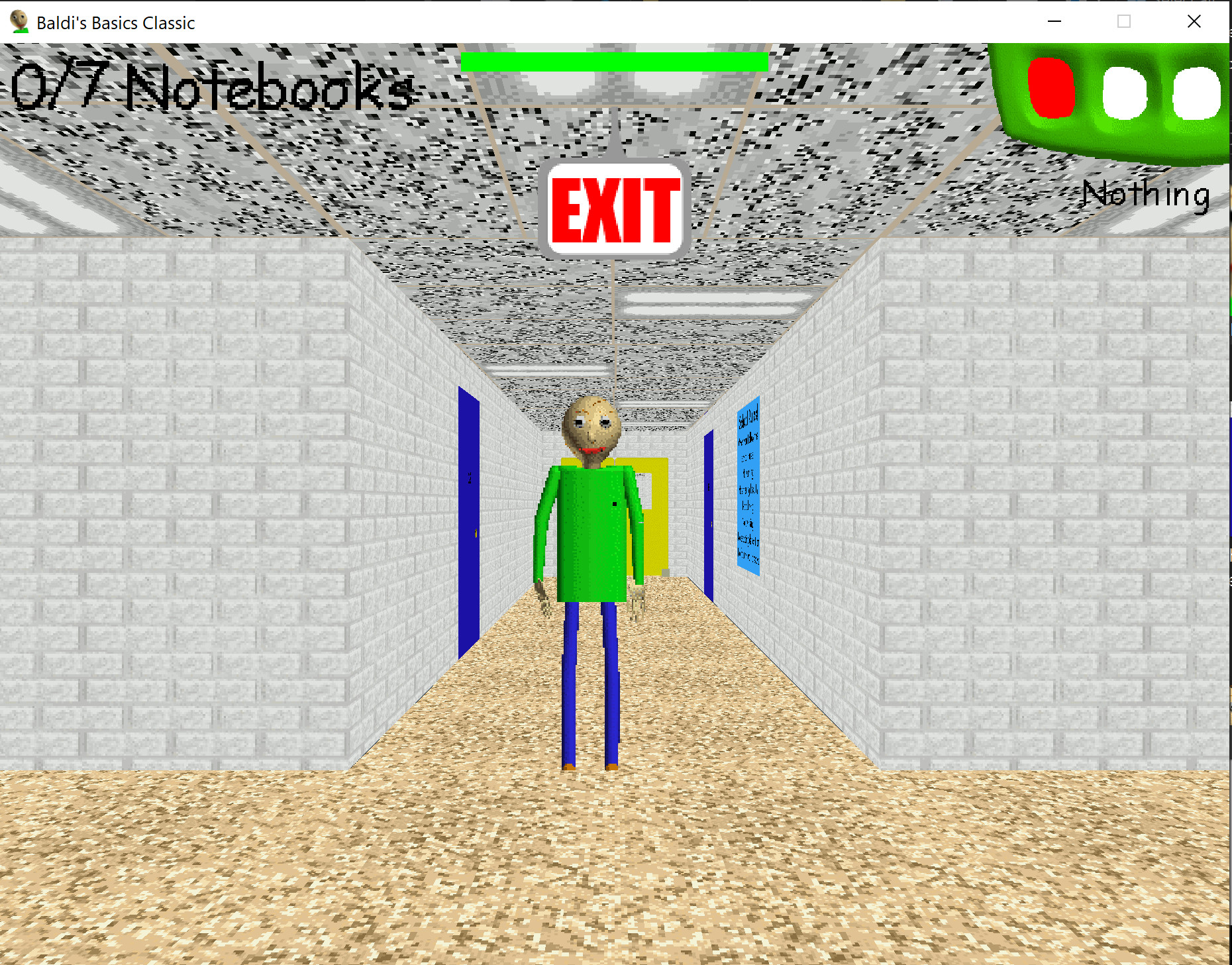 Baldi's Basics but the doors are 12 Mod for Baldi's Basics | Baldi Mods