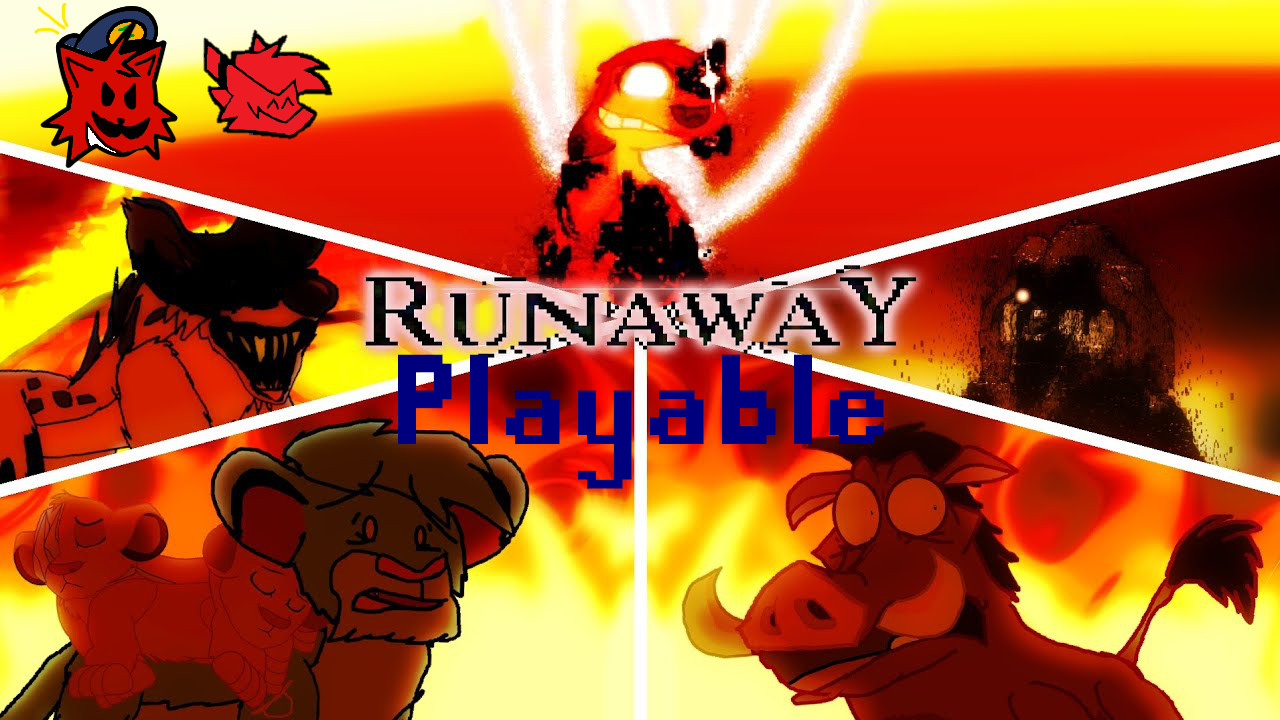 FNF The Darkness Pride RUNAWAY PLAYABLE!!!